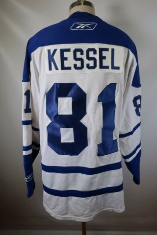 B7831 Vtg Reebok Toronto Maple Leafs Kessel 81 Nhl Hockey Jersey Size 2xl