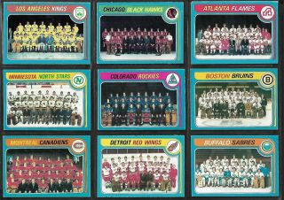 1979 - 80 OPC (O - PEE - CHEE) NHL HOCKEY STARTER SET,  394 of 396,  NRMT - NRMT, 3