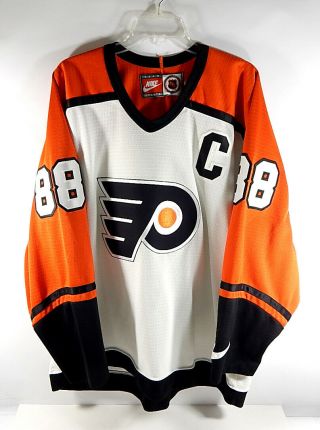 Eric Lindros 88 Philadelphia Flyers Hockey Jersey Size Xl Nike Team Sports