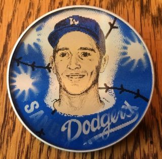1963 Los Angeles Dodgers Sandy Koufax 2 1/4 Inch 3D Button Pin 3