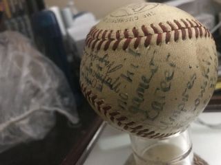 Sandy Koufax perfect game/ no hitter game ball 9/9/65. 10