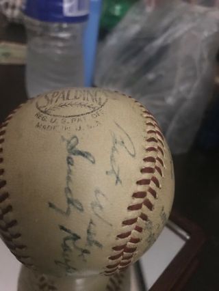 Sandy Koufax perfect game/ no hitter game ball 9/9/65. 12