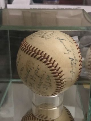 Sandy Koufax perfect game/ no hitter game ball 9/9/65. 4