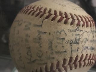 Sandy Koufax perfect game/ no hitter game ball 9/9/65. 6