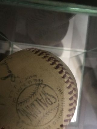 Sandy Koufax perfect game/ no hitter game ball 9/9/65. 8