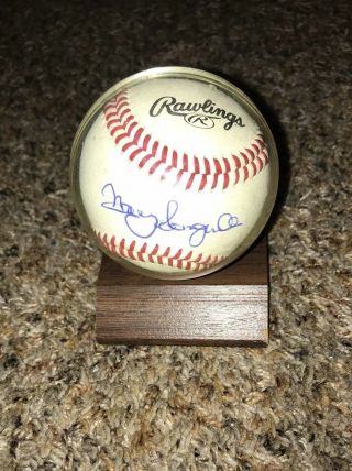Manny Sanguillen Pittsburgh Pirates Autographed Signed Official Baseball