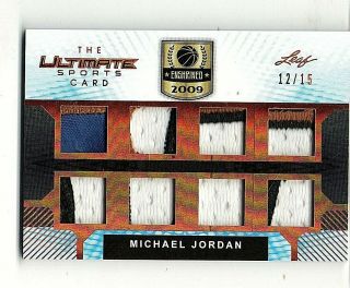 2019 Leaf Ultimate Sports Michael Jordan 8x Game - Jersey Patch /15