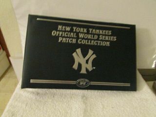 All York Yankees World Series Patch Card Willabee & Ward Book 1923 - 1999