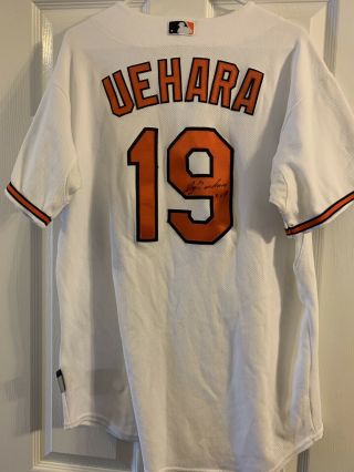 Koji Uehara Game Autographed Jersey Orioles Red Sox Cubs Mlb Authenticated