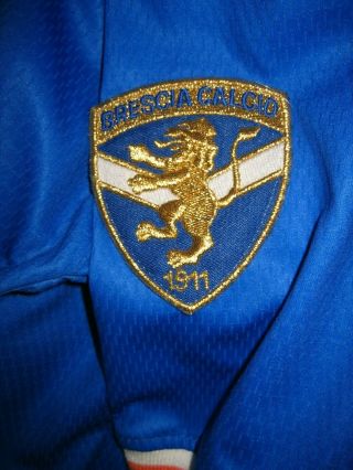 Brescia Calcio 1911 Football Club Garman 2000/01 Home Jersey 10 Size L