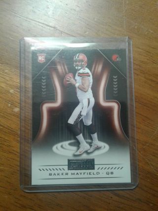 2018 Panini Playbook Baker Mayfield Cleveland Browns Rc 128