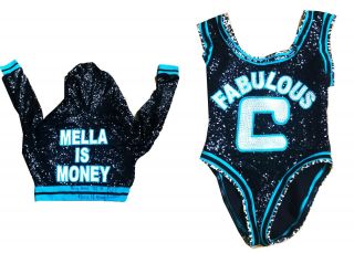 Wwe Carmella Ring Worn Hand Signed Tlc 2018 Jacket And Singlet With Proof &