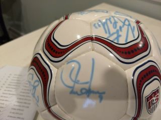 Uswnt Autographed Usa Soccer Ball Women 