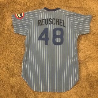 Rick Reuschel Game Worn Chicago Cubs Jersey 1980 Wilson 48 5