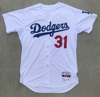 2015 Joc Pederson Rookie MLB Baseball Game Jersey Los Angeles Dodgers Home 2