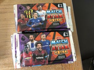 Match Attax Extra 2018/19 Full Box Of 50 Packets Rrp £50