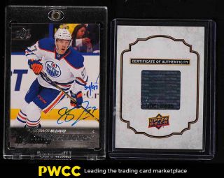 2015 Upper Deck Young Guns Connor Mcdavid Rookie Rc Auto /97 201,  (pwcc)
