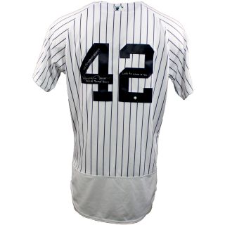 Mariano Rivera Signed Ny Yankees Jersey With Multiple Hof Inscriptions