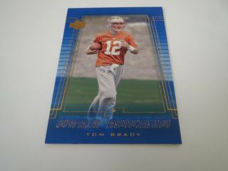 Tom Brady 2000 Upper Deck Star Rookie