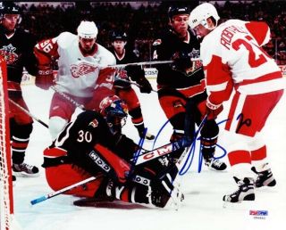Luc Robitaille Autographed Signed 8x10 Photo Detroit Red Wings Psa/dna U96850