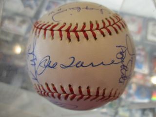 31x Signed 2004 York Yankees Team Auto Baseball Rivera Posada Derek Jeter,