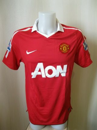 Manchester United 10 Rooney 2010/2011 Home Size M Nike shirt jersey maillot 2