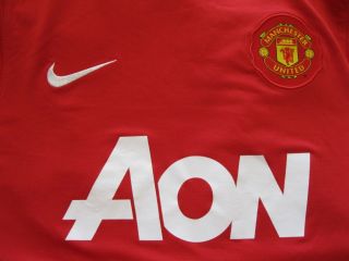 Manchester United 10 Rooney 2010/2011 Home Size M Nike shirt jersey maillot 3