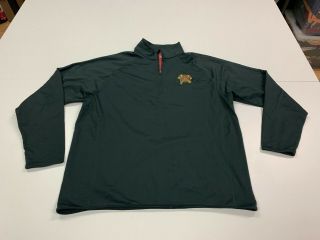 Arizona Hotshots Aaf Football Men’s Dark Green Pullover - Level Wear - Large