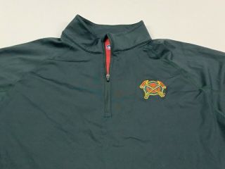 Arizona Hotshots AAF Football Men’s Dark Green Pullover - Level Wear - Large 2