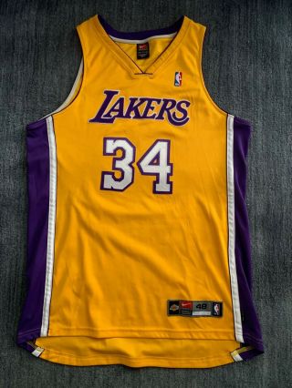 Nike Dri - Fit Authentic La Lakers Shaquille O 