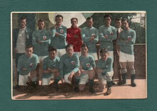 Ireland 1924 Mega Rare Spanish Issue Viii Olimpiada Olympics Soccer Card