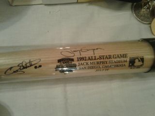 Fantastic Tony Gwynn Autographed All Star Bat - Baseball & Baseball Cards 4
