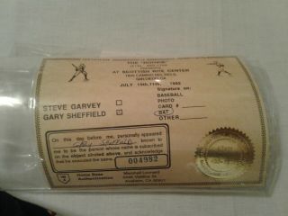Fantastic Tony Gwynn Autographed All Star Bat - Baseball & Baseball Cards 6
