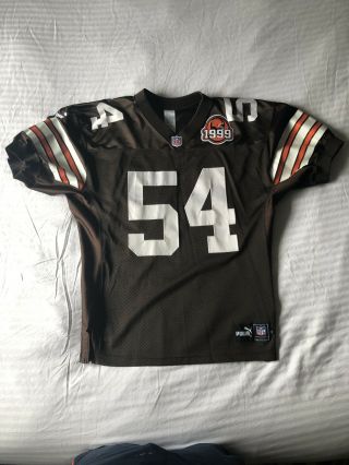 Cleveland Browns Authentic Nfl Jersey Size 46 Chris Spielman
