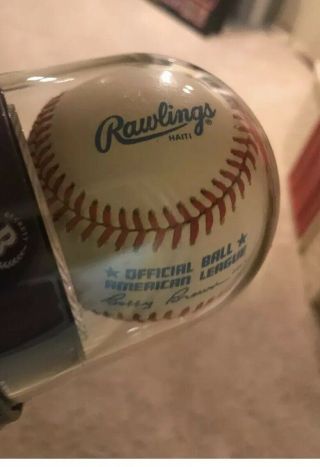 MICKEY MANTLE York Yankees HOF Autographed ROAL Baseball BECKETT GRADE 10 6