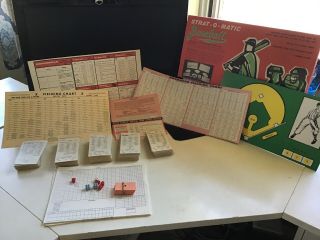 Strat O Matic Baseball Full Game 1976/7 Cards