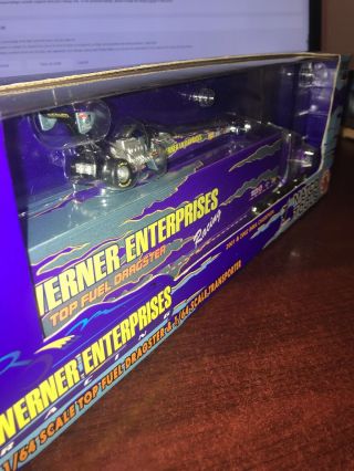 Werner Enterprises 1:64 Nhra Truck And Clay Millican Top Fuel Dragster 2003 Mib