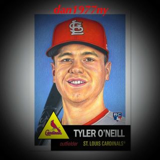 2018 Topps Living Set Card 77 - Tyler O’neill.  & Price Guaranteed