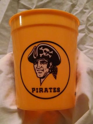 1979 Pittsburgh Pirates World Series Champs Plastic Beer Mug Cup Parker Plastics