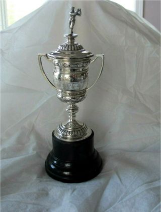 Sterling Silver Hugh Paton Golfing Trophy Cup Mount Bruno Country Club 1926