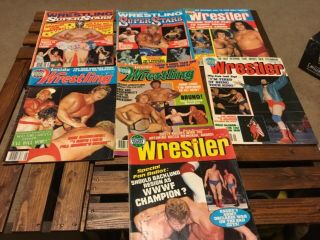 Vintage Assortment Of 70’s And 80’s Wrestling Magazines