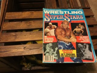 Vintage assortment of 70’s and 80’s Wrestling magazines 3