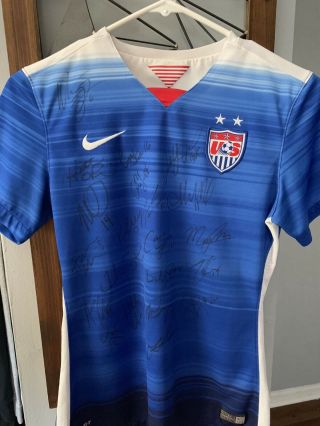 2015 Uswnt Autographed World Cup Jersey