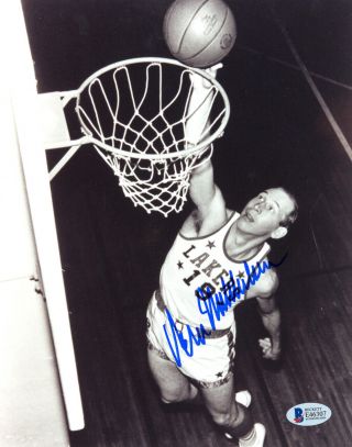Vern Mikkelsen Autographed Signed 8x10 Photo Minneapolis Lakers Beckett E46307