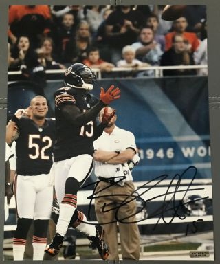 Brandon Marshall Chicago Bears Autographed Signed 8x10 Photo Comes With