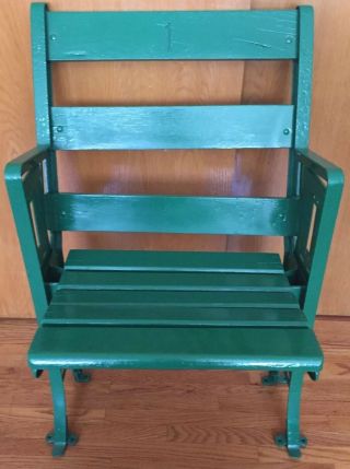 Comiskey Park Baseball Stadium Seat Chair: DOUBLE FIGURAL AISLE ENDS - White Sox 2
