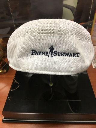 Payne Stewart Autographed Cap,  never worn,  in Display Box 25 to Charity. 2