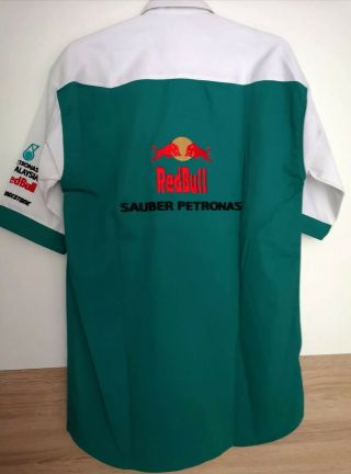 Sauber Petronas RedBull F1 pit crew Shirt Size L 3