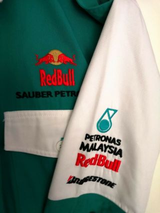Sauber Petronas RedBull F1 pit crew Shirt Size L 6