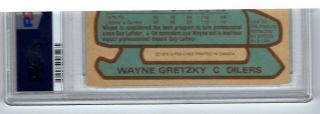 1979 Wayne Gretzky OPC RC PSA 8 Rookie Centered 6
